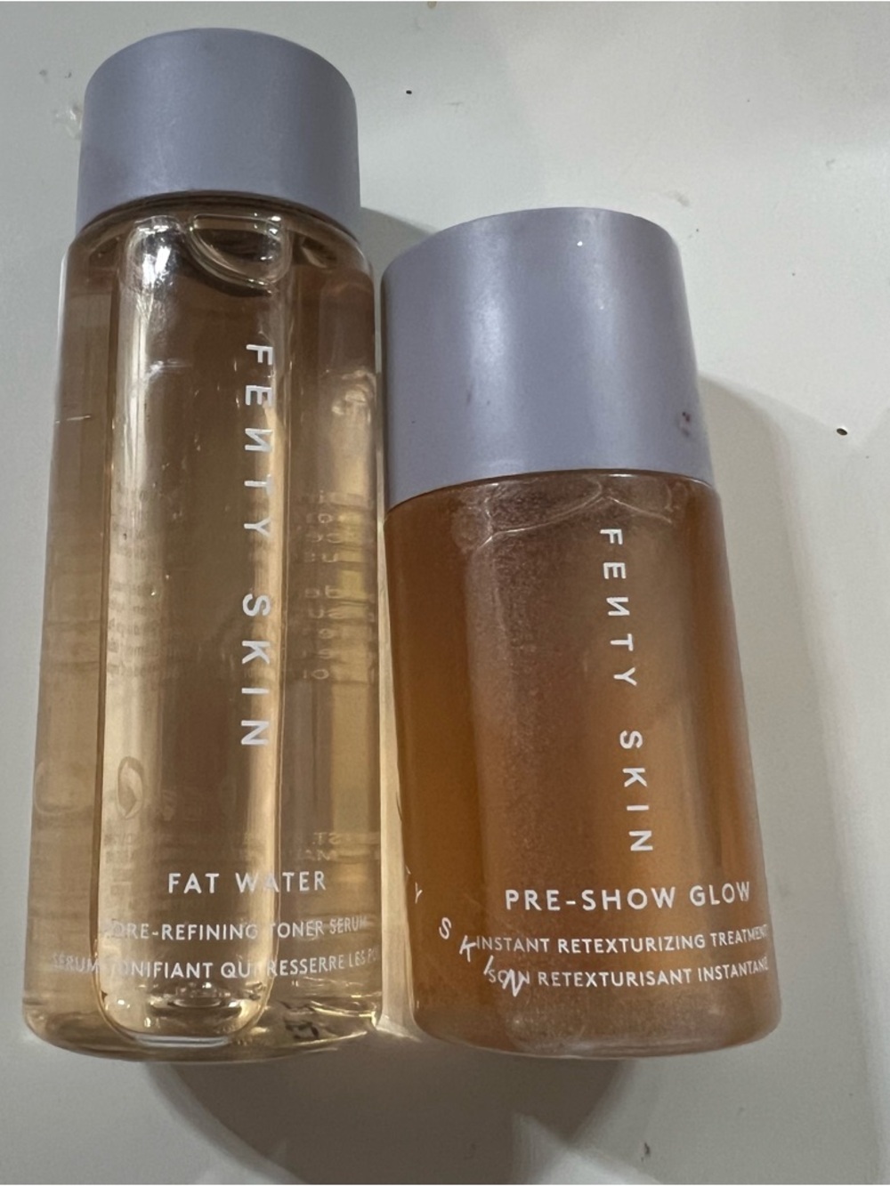 Fenty Skin Fat Water Toner Serum + Pre-Show Glow Treatment Bundle New